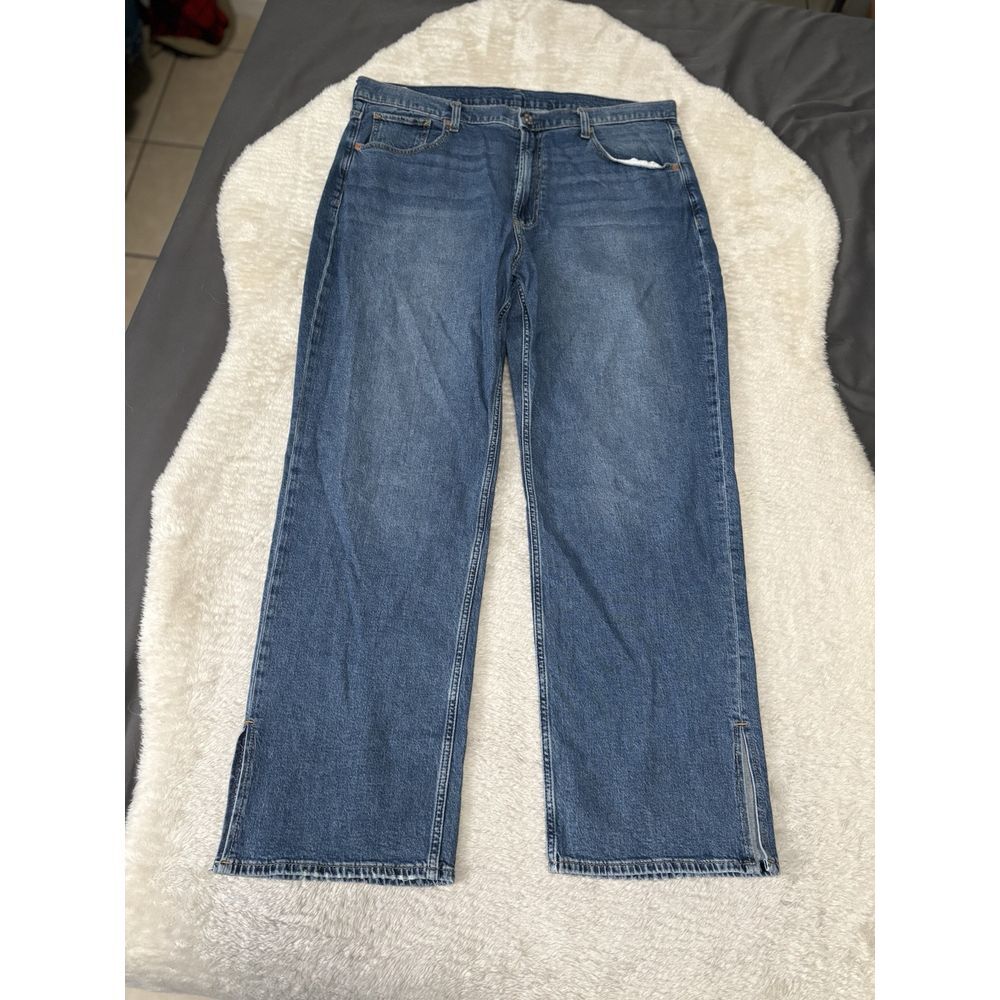 Gap 90s Loose High Rise Womens Blue Denim Jeans Size 38x30‎ Pants Y2K Style